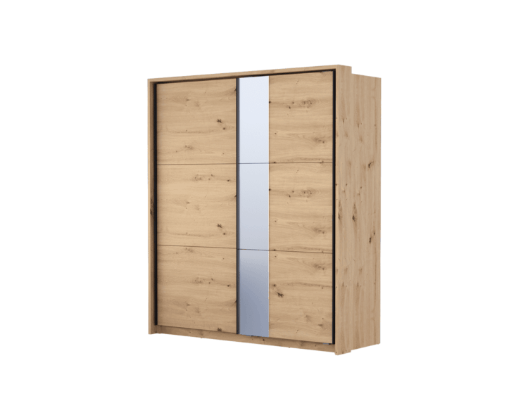 Klizni plakar Beta 220 artisan/ogledalo