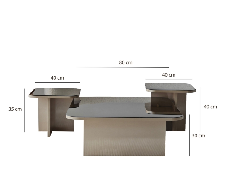 Set klub stolova Jazz
