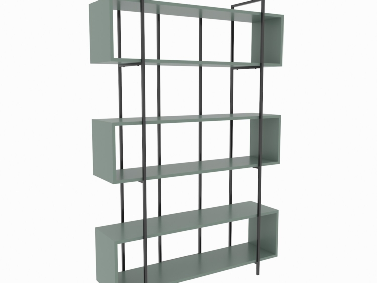 Polica za knjige Bruti